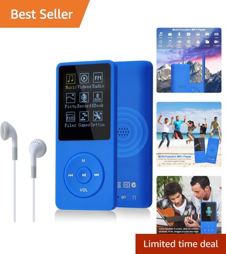 Versatile navy blue mp3 - versatile, player