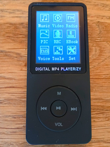 Digital mp4 mp3 player - digital,