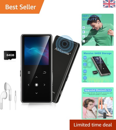 Lightweight 64gb mp3 player - lightweight,