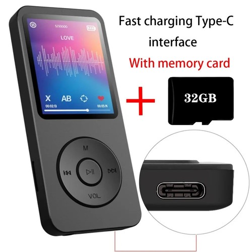 Mp3 player type interface - mp3, type-c