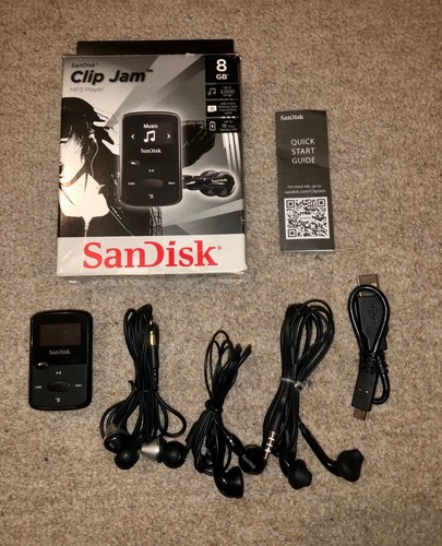 Sandisk clip jam - 8gb, mp3
