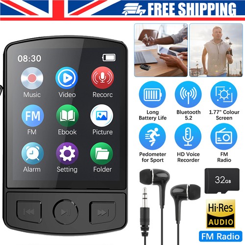 Mp4 mp3 player - player, 128gb