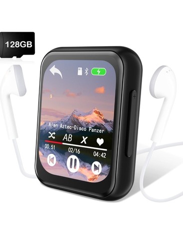 128gb mp3 player with - player,