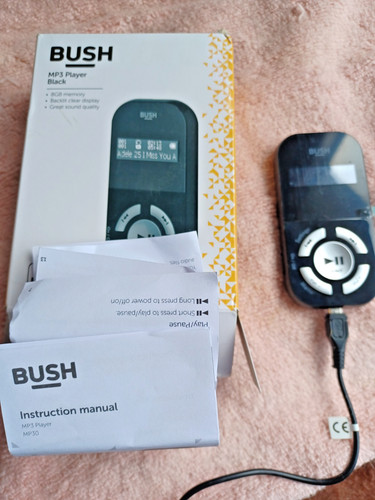 Bush mp30 8gb mp3 player - player, black