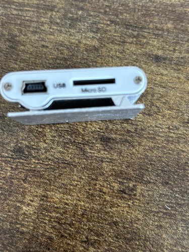 Portable mp3 player - clip, sd